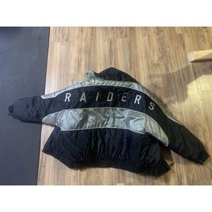 Vintage PHAT Oakland Raiders Jacket men’s size XXL